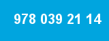 978 039 21 14 978 039 21 14